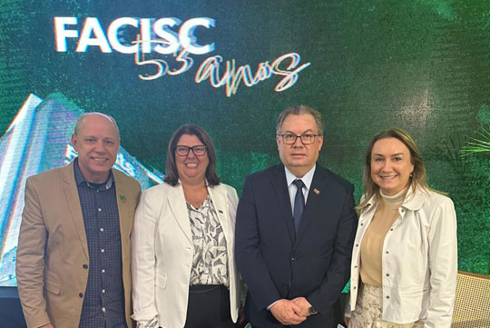 Presidente da ACIBr participa do Facisc Day, em Florianópolis